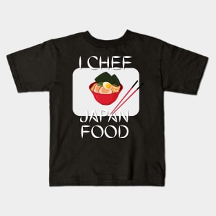 Japan Food Chief Kids T-Shirt